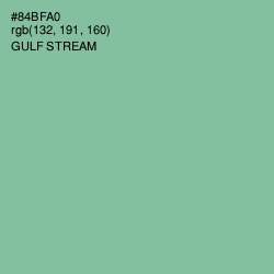 #84BFA0 - Gulf Stream Color Image