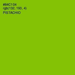 #84C104 - Pistachio Color Image