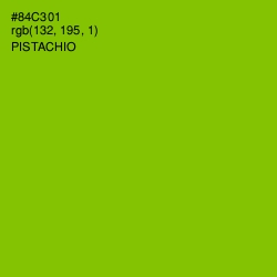 #84C301 - Pistachio Color Image