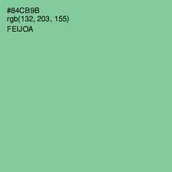 #84CB9B - Feijoa Color Image