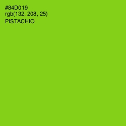 #84D019 - Pistachio Color Image