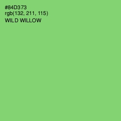 #84D373 - Wild Willow Color Image