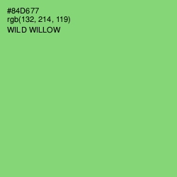 #84D677 - Wild Willow Color Image