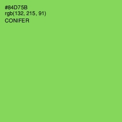 #84D75B - Conifer Color Image