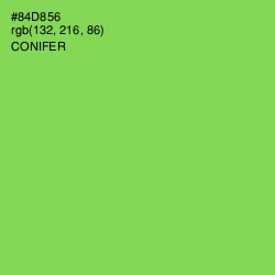 #84D856 - Conifer Color Image