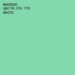 #84D8AD - Vista Blue Color Image