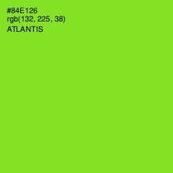 #84E126 - Atlantis Color Image