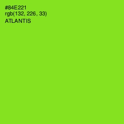 #84E221 - Atlantis Color Image