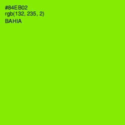 #84EB02 - Bahia Color Image