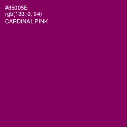 #85005E - Cardinal Pink Color Image