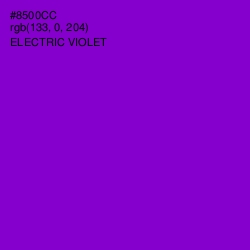 #8500CC - Electric Violet Color Image