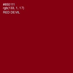 #850111 - Red Devil Color Image