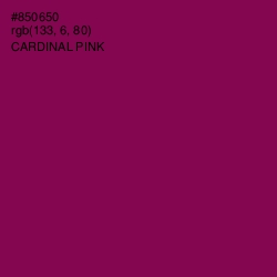 #850650 - Cardinal Pink Color Image