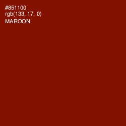 #851100 - Maroon Color Image
