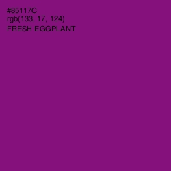 #85117C - Fresh Eggplant Color Image