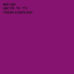 #85136F - Fresh Eggplant Color Image