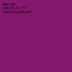 #85176F - Fresh Eggplant Color Image