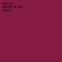 #851C41 - Disco Color Image