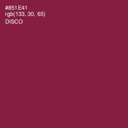 #851E41 - Disco Color Image