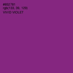 #852781 - Vivid Violet Color Image