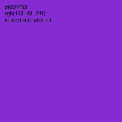 #852BD3 - Electric Violet Color Image