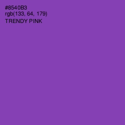 #8540B3 - Trendy Pink Color Image