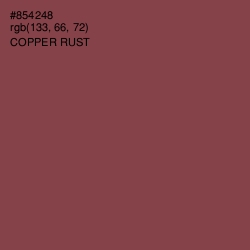 #854248 - Copper Rust Color Image