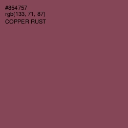 #854757 - Copper Rust Color Image