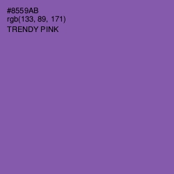 #8559AB - Trendy Pink Color Image