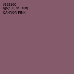 #855B6C - Cannon Pink Color Image