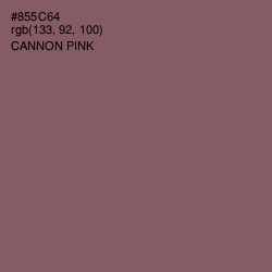 #855C64 - Cannon Pink Color Image