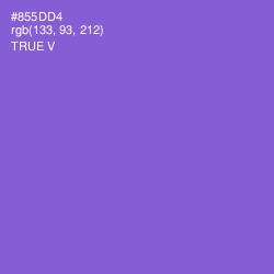 #855DD4 - True V Color Image