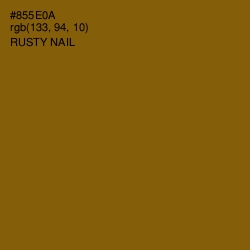 #855E0A - Rusty Nail Color Image