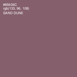 #85606C - Sand Dune Color Image