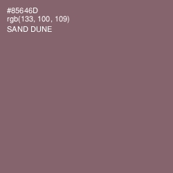 #85646D - Sand Dune Color Image