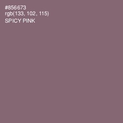 #856673 - Spicy Pink Color Image