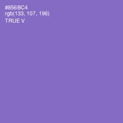 #856BC4 - True V Color Image