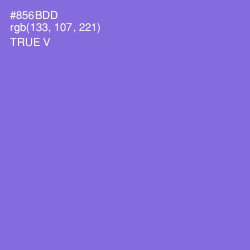 #856BDD - True V Color Image