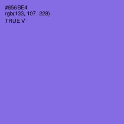 #856BE4 - True V Color Image