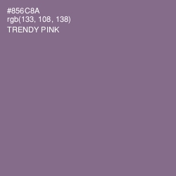 #856C8A - Trendy Pink Color Image