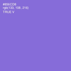 #856CD8 - True V Color Image