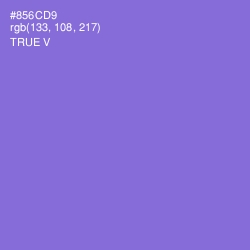 #856CD9 - True V Color Image