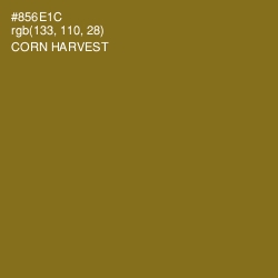 #856E1C - Corn Harvest Color Image