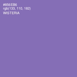 #856EB6 - Wisteria Color Image