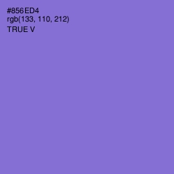 #856ED4 - True V Color Image