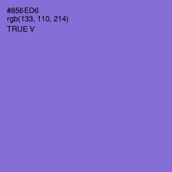 #856ED6 - True V Color Image