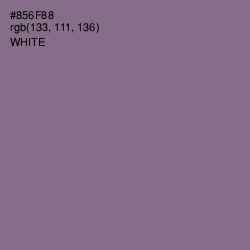 #856F88 - Trendy Pink Color Image