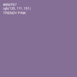 #856F97 - Trendy Pink Color Image