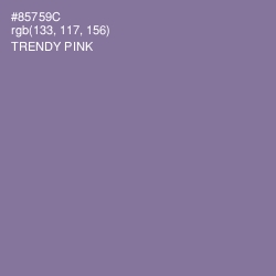 #85759C - Trendy Pink Color Image