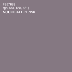 #857883 - Mountbatten Pink Color Image